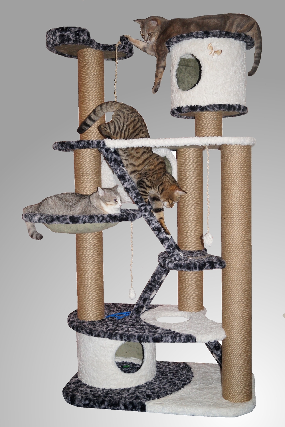 Игровые комплексы с габаритными размерами и кратким описанием Раздел игровые комплексы для кошек